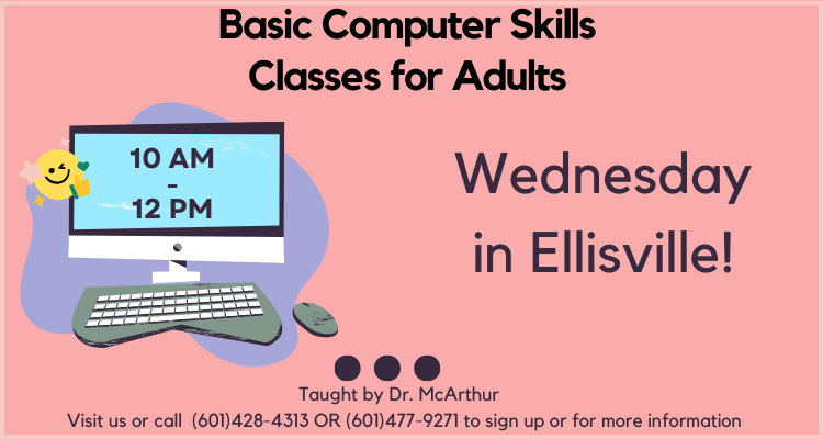 Marquee- Computer Class This Wednesday Ellisville